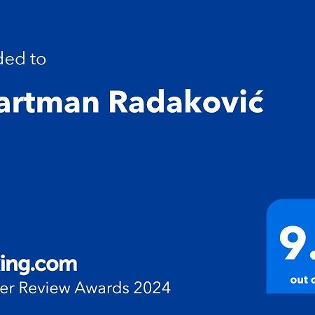 Apartman Radakovic Суботица Екстериор снимка